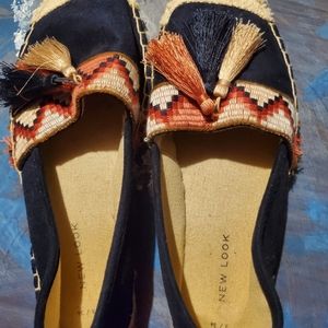 Flat Espadrillers shoes.